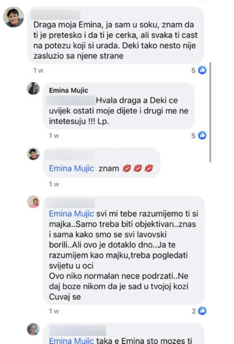 Majka Dalile Dragojević  - Emina