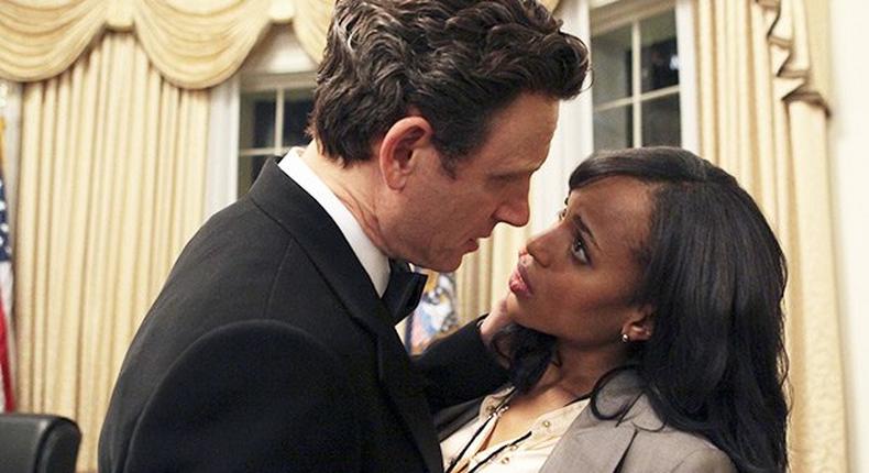 Fitz and Olivia in season 6 of Scandal 