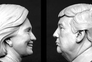 Donald Trump and Hillary Clinton