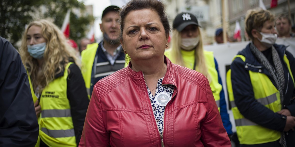 Renata Beger o śmierci Andrzeja Leppera. 