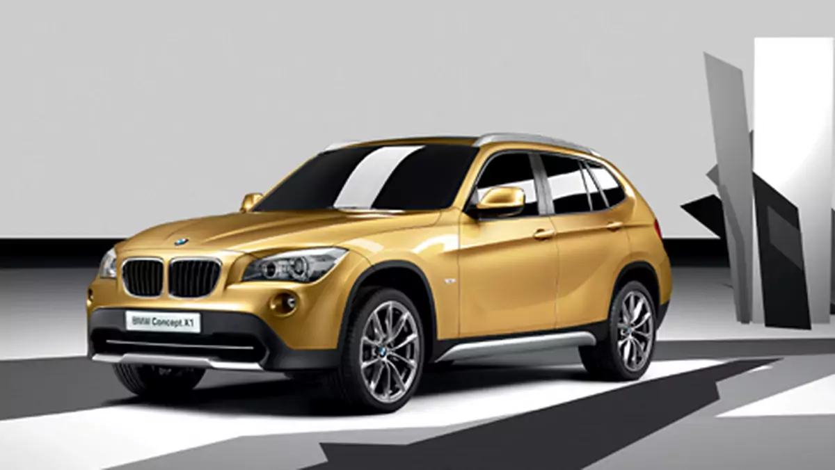 BMW Concept X1 - Terenówka o miejskiej orientacji