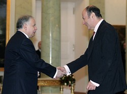 Minister finansów obwinia teraz prezydenta