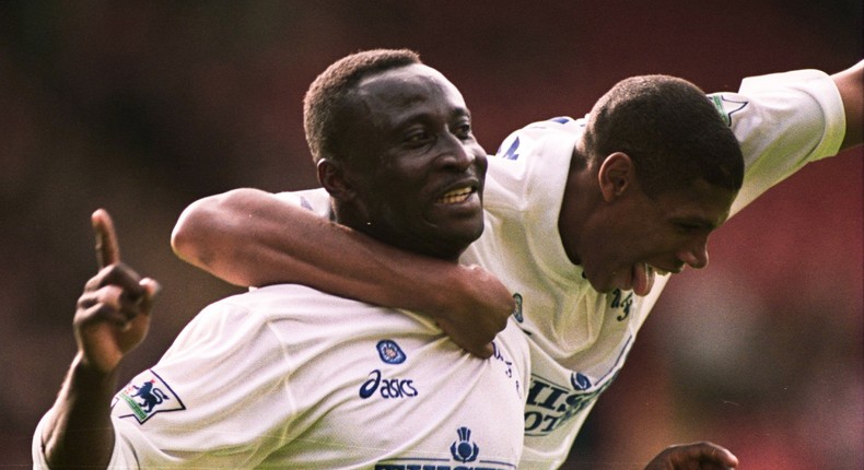 Tony Yeboah's goal against Wimbledon