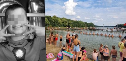 Timi utonął na strzeżonej plaży w Ostródzie. Napis na jego grobie rozrywa serce