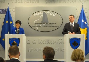 Marta Kos i Aljbin Kurti