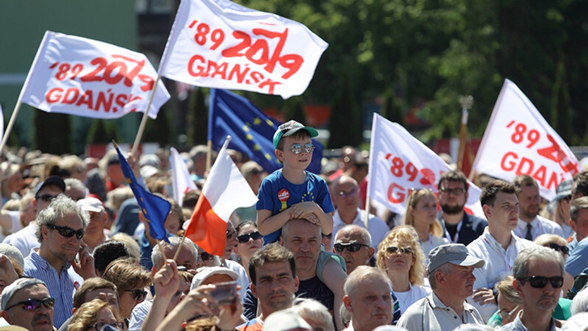 Święto Wolności i Solidarności w Gdańsku. Urzędnicy podają liczbę uczestników