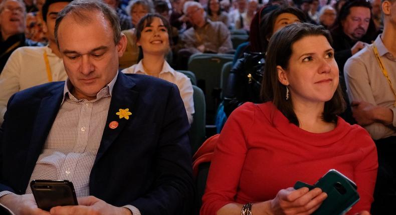 Ed Davey Jo Swinson