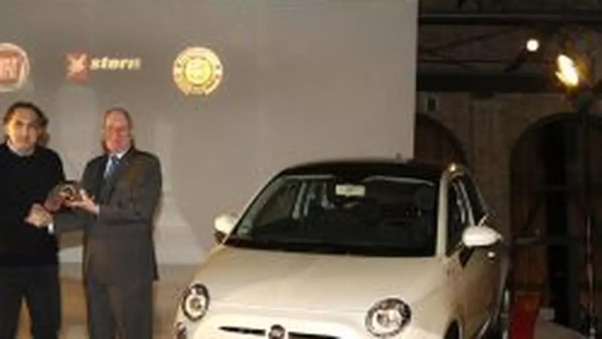COTY 2008: Marichionne odebrał w Berlinie statuatkę Car of the Year dla Fiata 500