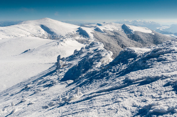 Bieszczady zimą