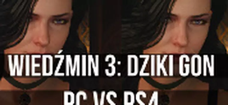Porównujemy grafikę w Wiedźminie 3: Dziki Gon na PC i PS4