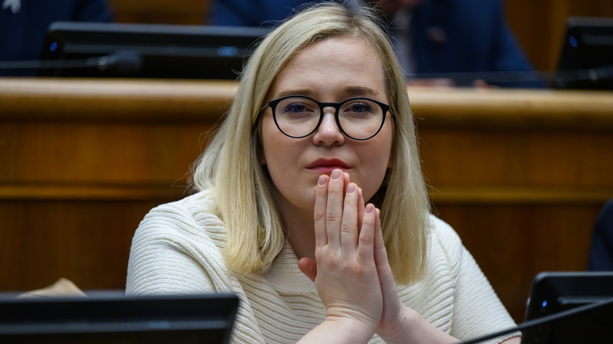 Poslankyňa NR SR Vladimíra Marcinková.