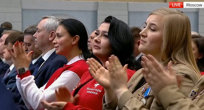 Kamera wyłapała tych ludzi podczas orędzia Putina. Wymowny widok!