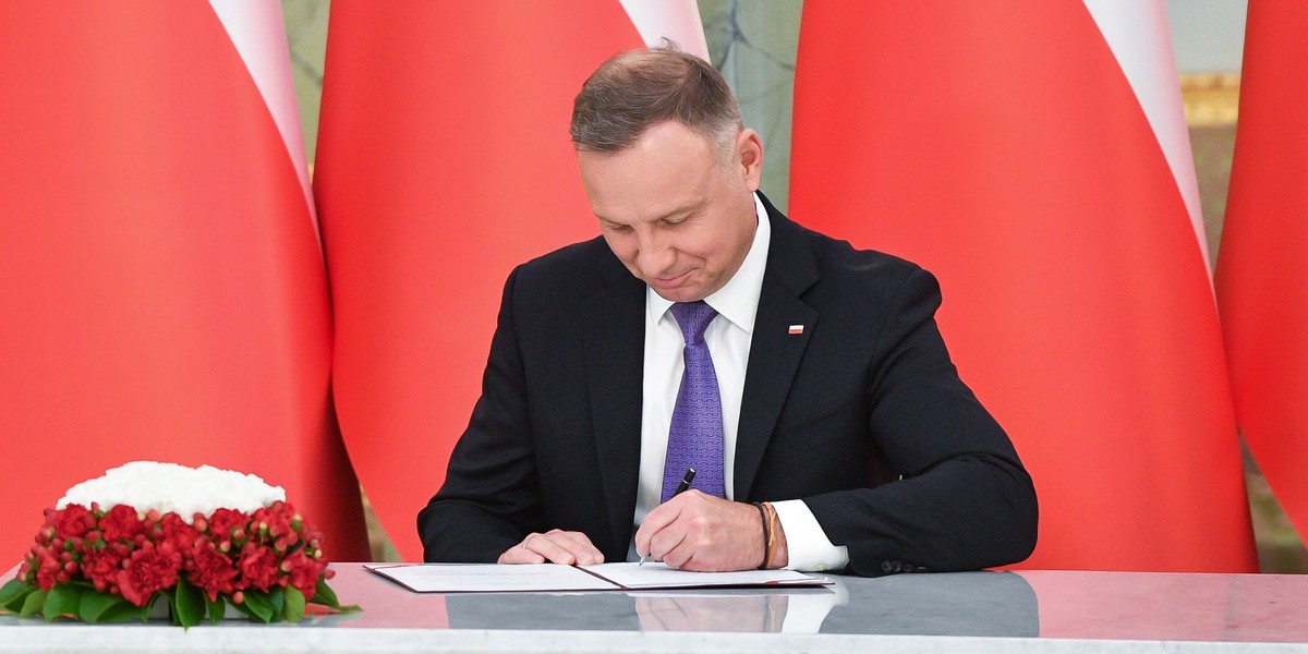 Prezydent Andrzej Duda podpisał nowelizację Kodeksu karnego. Zdjęcie ilustracyjne