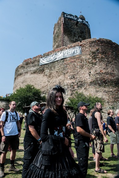 Castle Party 2012 - publiczność (fot. Monika Stolarska / Onet)