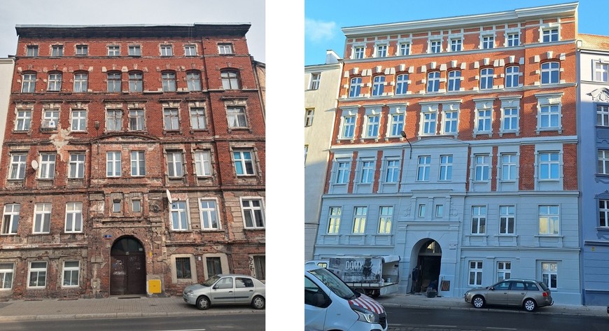 Kurkowa 65. Tak było, a tak jest - ładniej, taniej, cieplej.