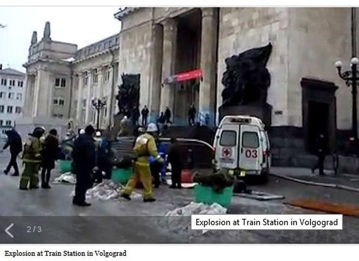 Wybuch w Wołgogradzie