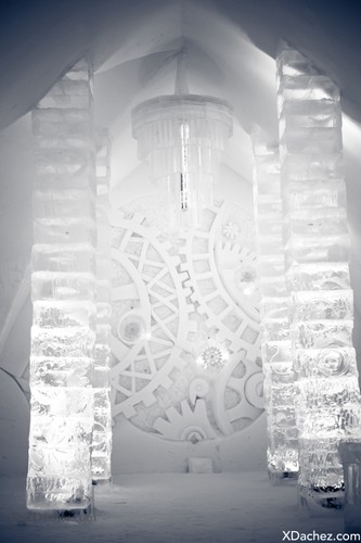 Hotel de Glace - niezwykły hotel z lodu