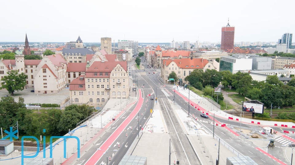 
Rondo Kaponiera prawie gotowe. Najnowsze zdjęcia z lotu ptaka