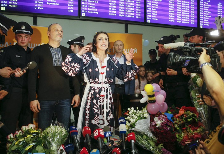 Euforia po zwycięstwie Dżamali w Eurowizji