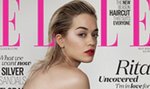 Topless i z ogromnym tatuażem w "Elle"