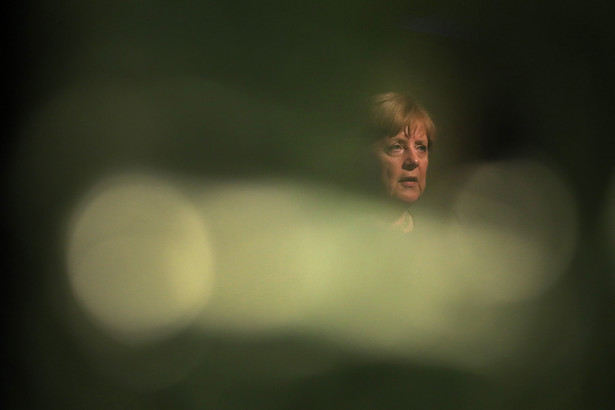Angela Merkel w czasie spotkania wyborczego w Hamburgu, 20.09.2017