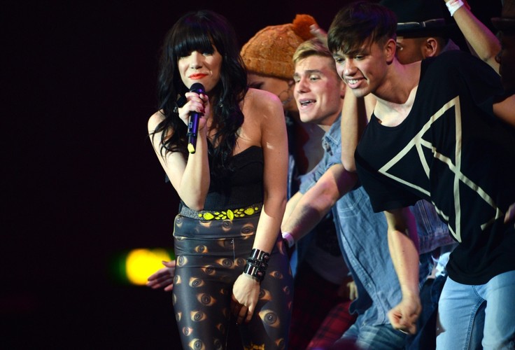 Carly Rae Jepsen podczas gali MTV Europe Music Awards (EMA) 2012