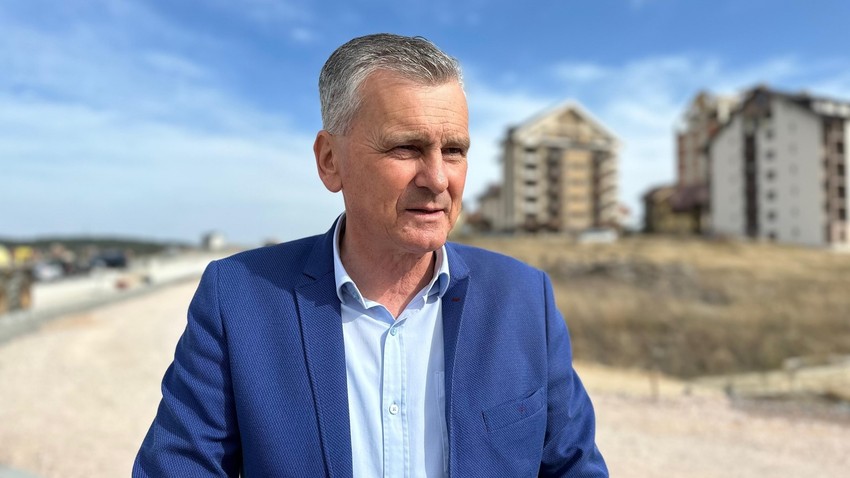 Predsednik opštine Čajetina Milan Stamatović.