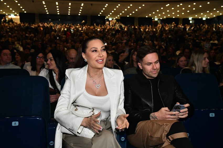 Ceca na koncertu Marije Šerifović