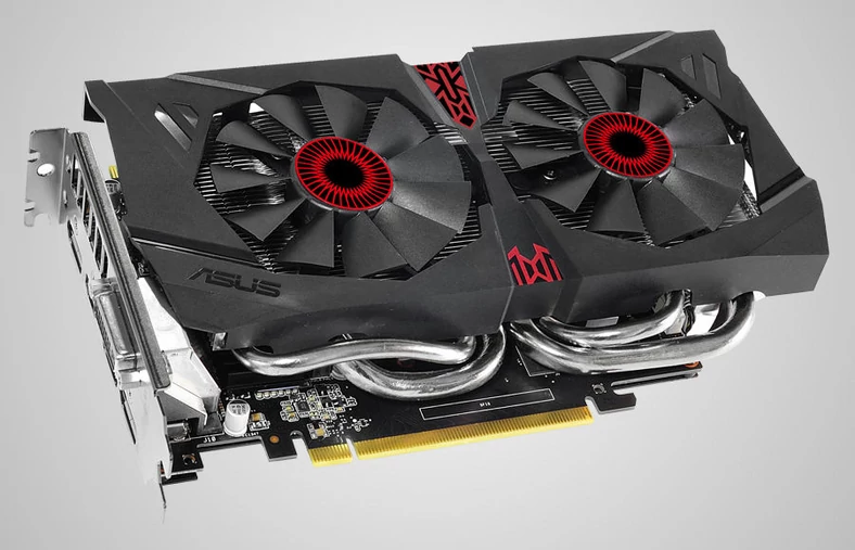 Wyposażenie karty Asus GeForce GTX 960 Strix jest na najwyższym poziomie