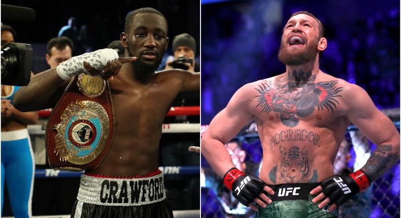 Terence Crawford and Conor McGregor