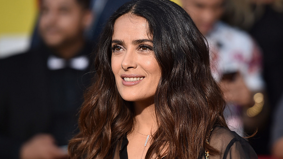 Salma Hayek pokazała archiwalne zdjęcie z czasu swojej ciąży