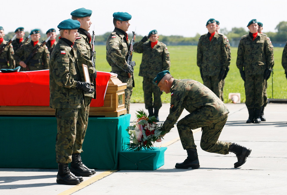 Ciało polskiego żołnierza wróciło do kraju