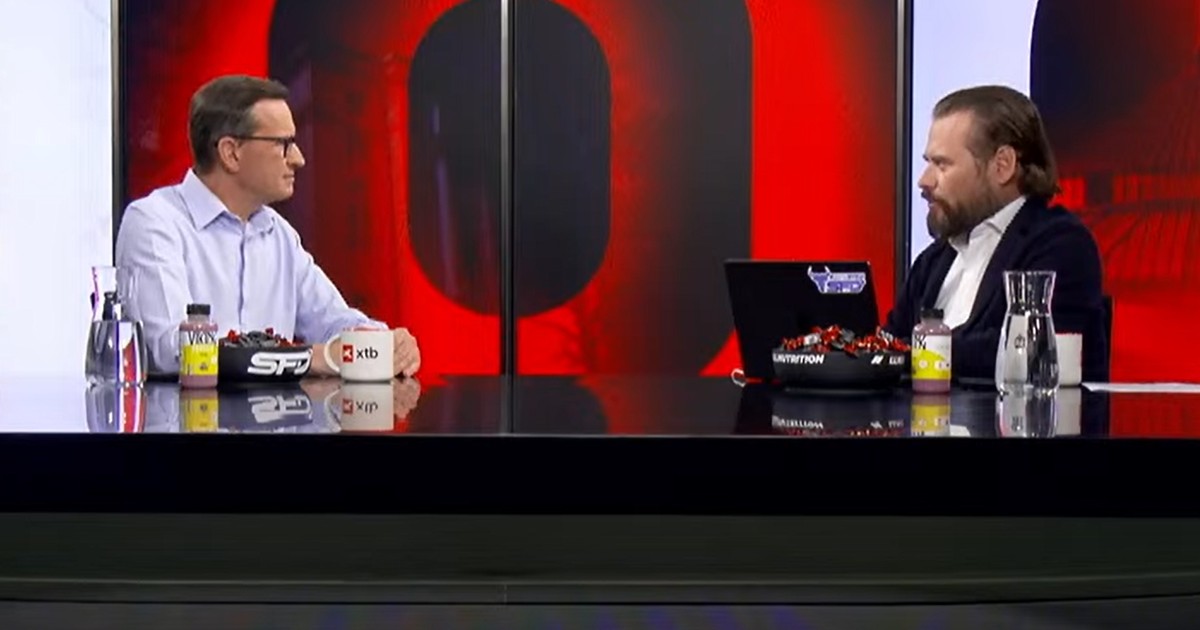 Morawiecki tylko o tym wspomniał, Stanowski chciał nazwisk. Zrobiło się niezręcznie