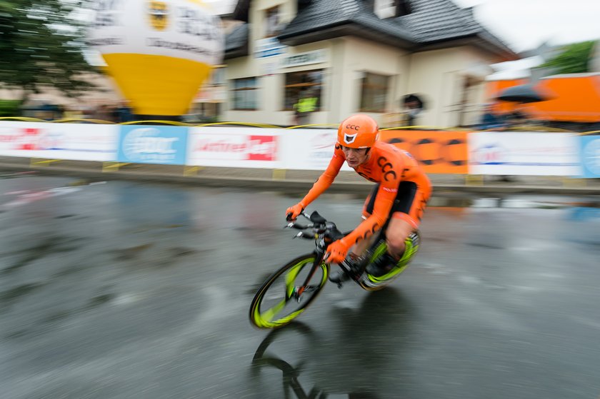 Wypadek polskiego kolarza Jarosława Marycza na Giro d'Italia