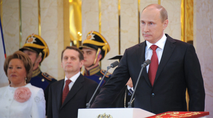 Vlagyimir Putyint 2000 márciusában 53 százalékkal választották elnöknek. Azóta nem
engedte ki a hatalmat kezéből /Fotó: AFP