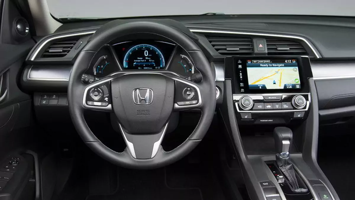 Android Auto i Apple CarPlay w nowej Hondzie Civic