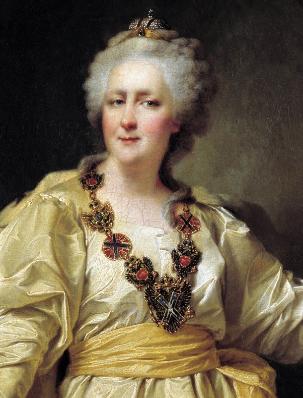 Katarzyna Wielka, portret Dmitrija Lewickiego z 1796 r.