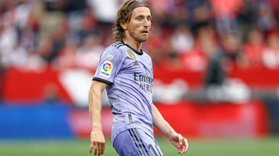 ESP: Sevilla FC-Real Madrid. La Liga Santander Luka Modric of Real Madrid during the La Liga match between Sevilla FC an