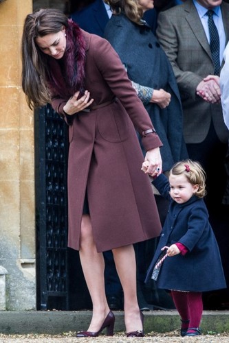 Księżna Catherine i księżniczka Charlotte