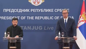 Obraćanje Vučića i Zelenskog