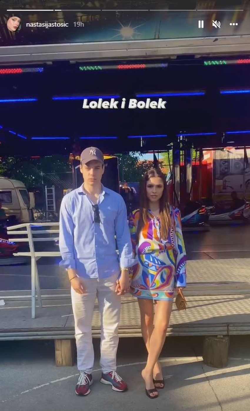 Pavle Mensur i Nastasija Stošić