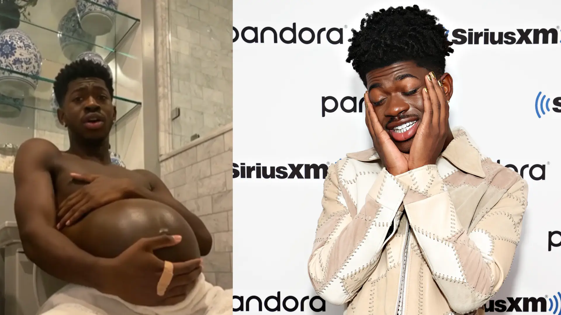 Lil Nas X w oryginalny sposób świętuje premierę albumu. Jest "w ciąży" i szykuje się do "porodu"