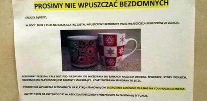 "Wyrzuciłem śmierdziela na dwór". Tak potraktował bezdomnego w czasie mrozów