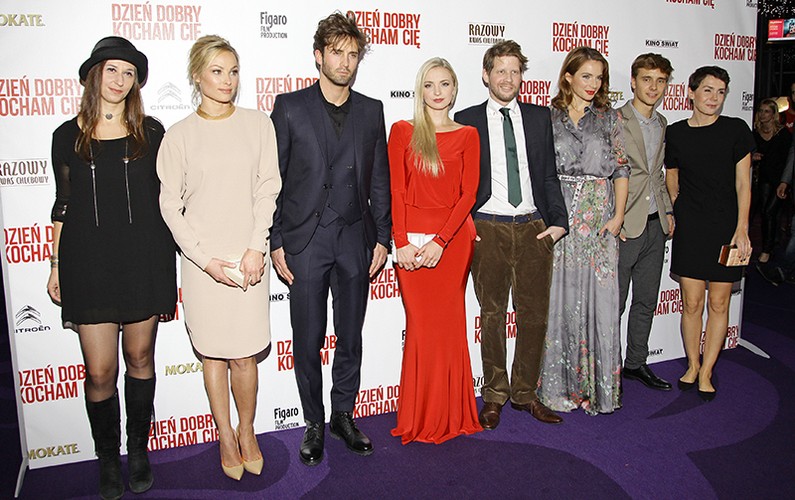Ekipa 'Dzień dobry, kocham cię' na premierze w Warszawie