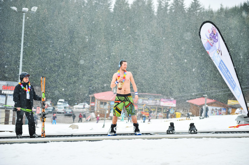 Bikini Skiing 2014 z Mają Bohosiewicz