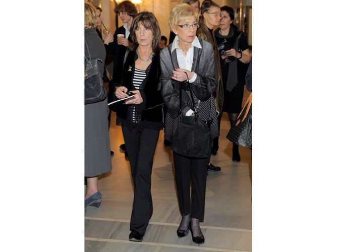 Janina Paradowska na premierze Turandot w Operze Narodowej