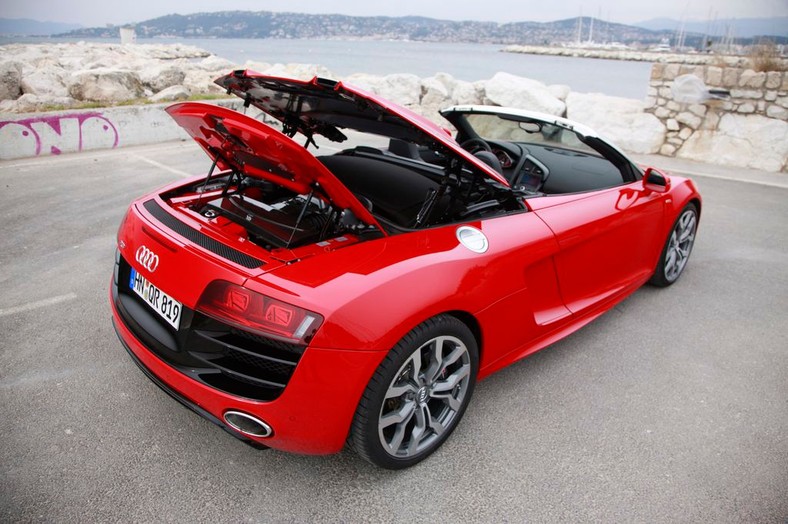 Audi R8 Spyder - supercabrio na wiosnę