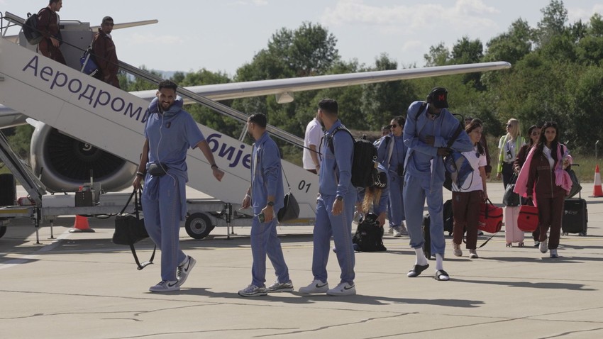 "Boingom 737-300" u Srbiju došli su košarkaši i košarkašice iz Saudijske Arabije