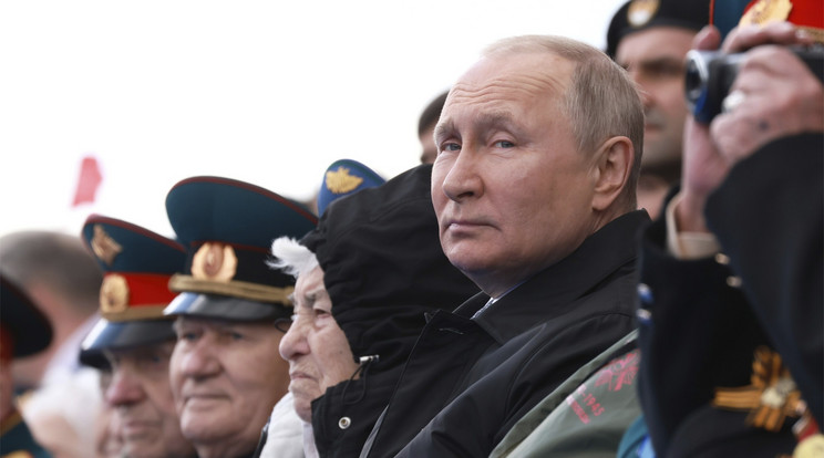 Vlagyimir Putyin idén csak videóüzenetet küldött a jégkorong gála résztvevőinek / Fotó: Northfoto