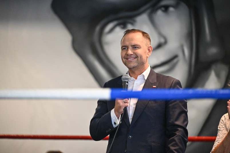 Prezydent Karol Nawrocki kilka dni po zaprzysiężeniu wszedł do ringu [FOTO]